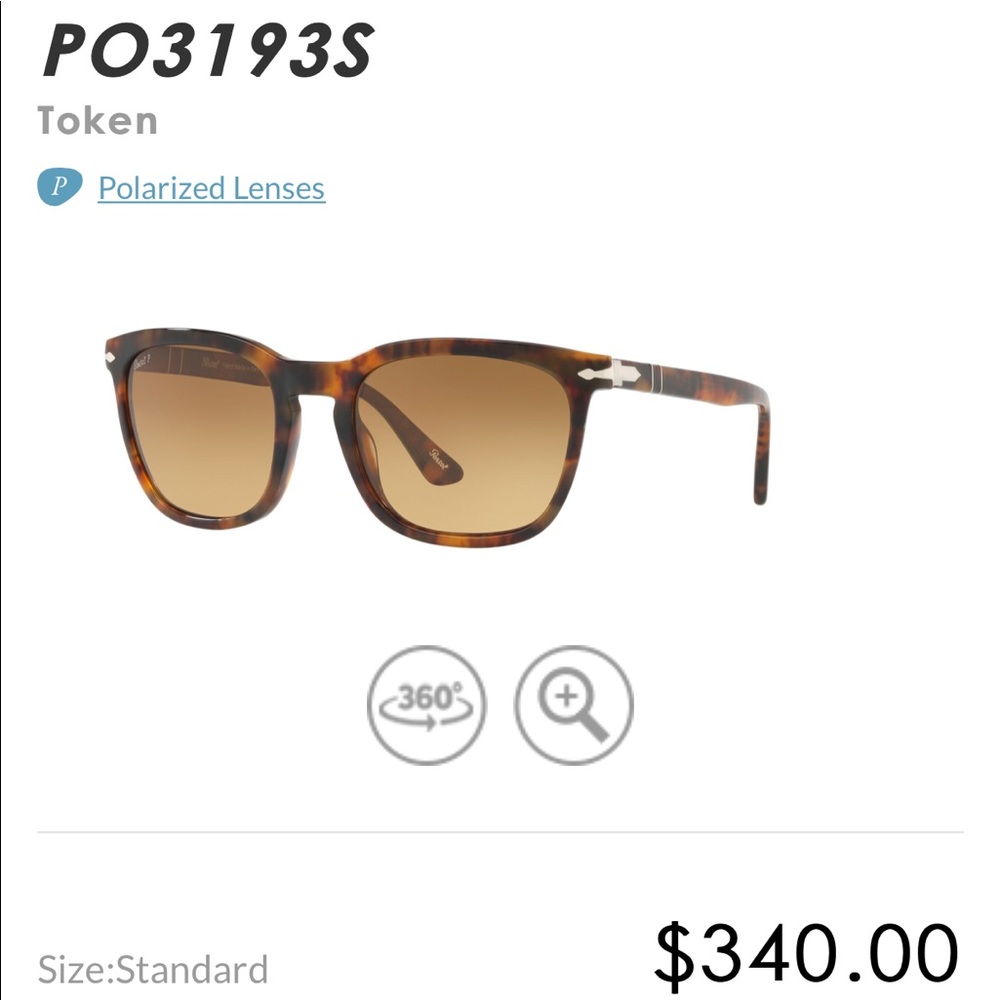 Brand new polarized Persol sunglasses